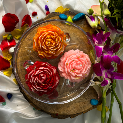 Peony Rose Candles