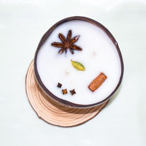 Coconut Shell Premium Scented Candle