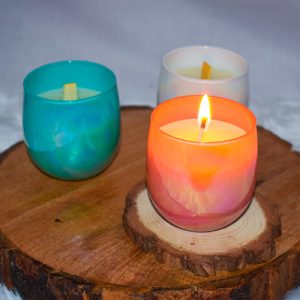 Premium Scented Glass Jar Candles