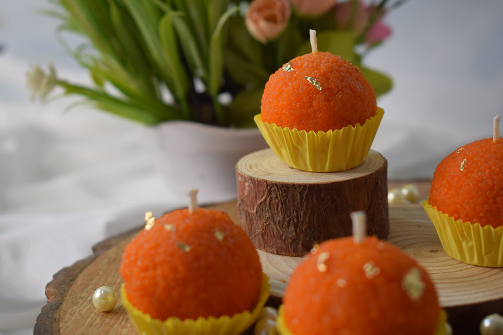 Motichoor Laddoo Candles