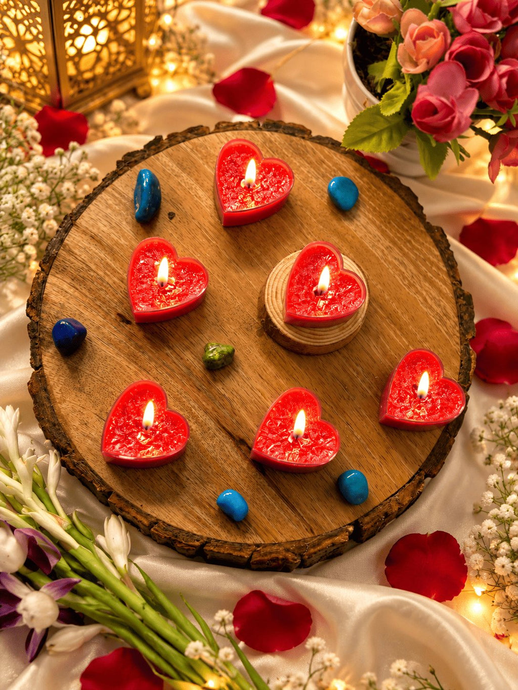 Heart Shaped Tealight Candles – image 3