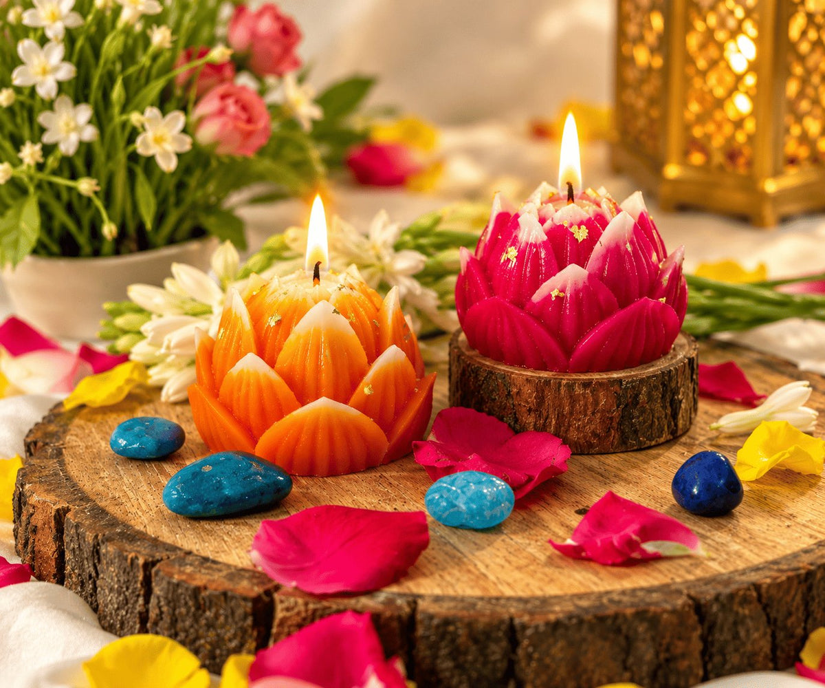 Lotus Bud Candles – image 3
