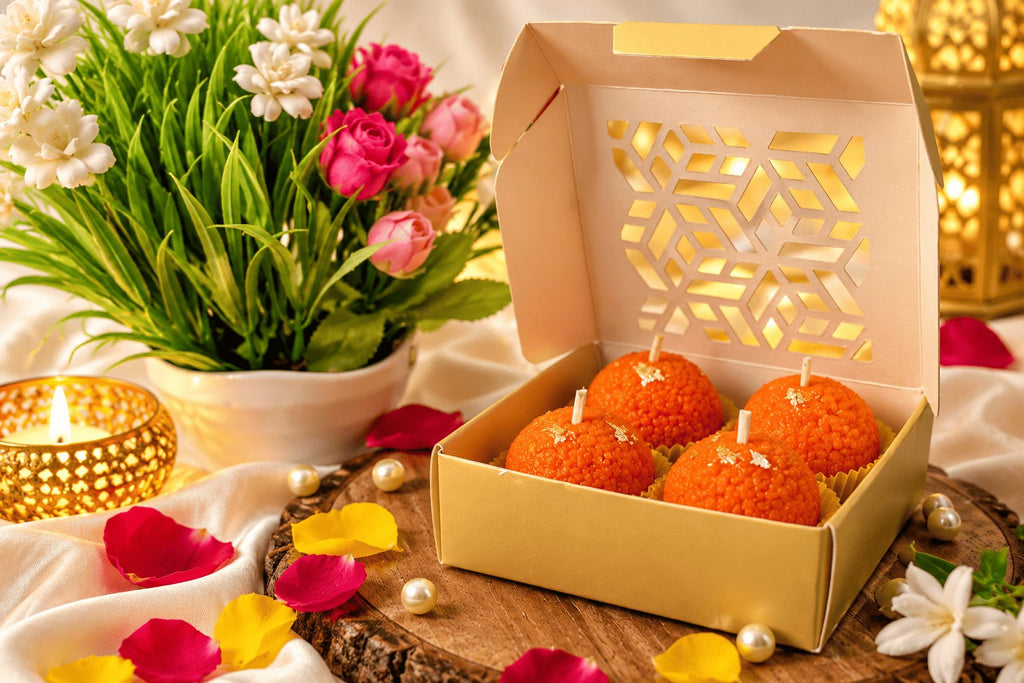 Motichoor Ladoo Candles – image 1